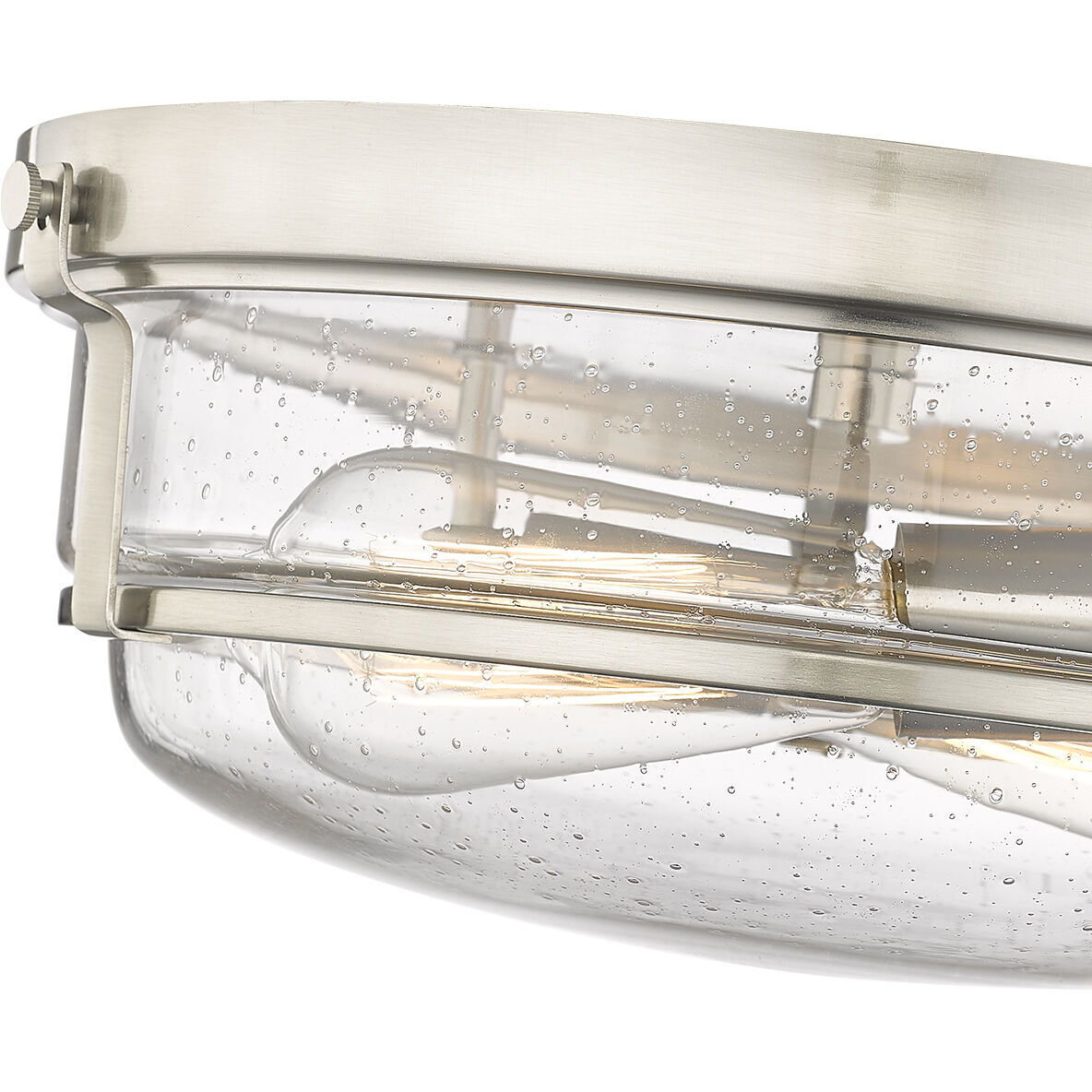 Mayson 2 Light 13 inch Brushed Nickel Flush Mount Ceiling Light